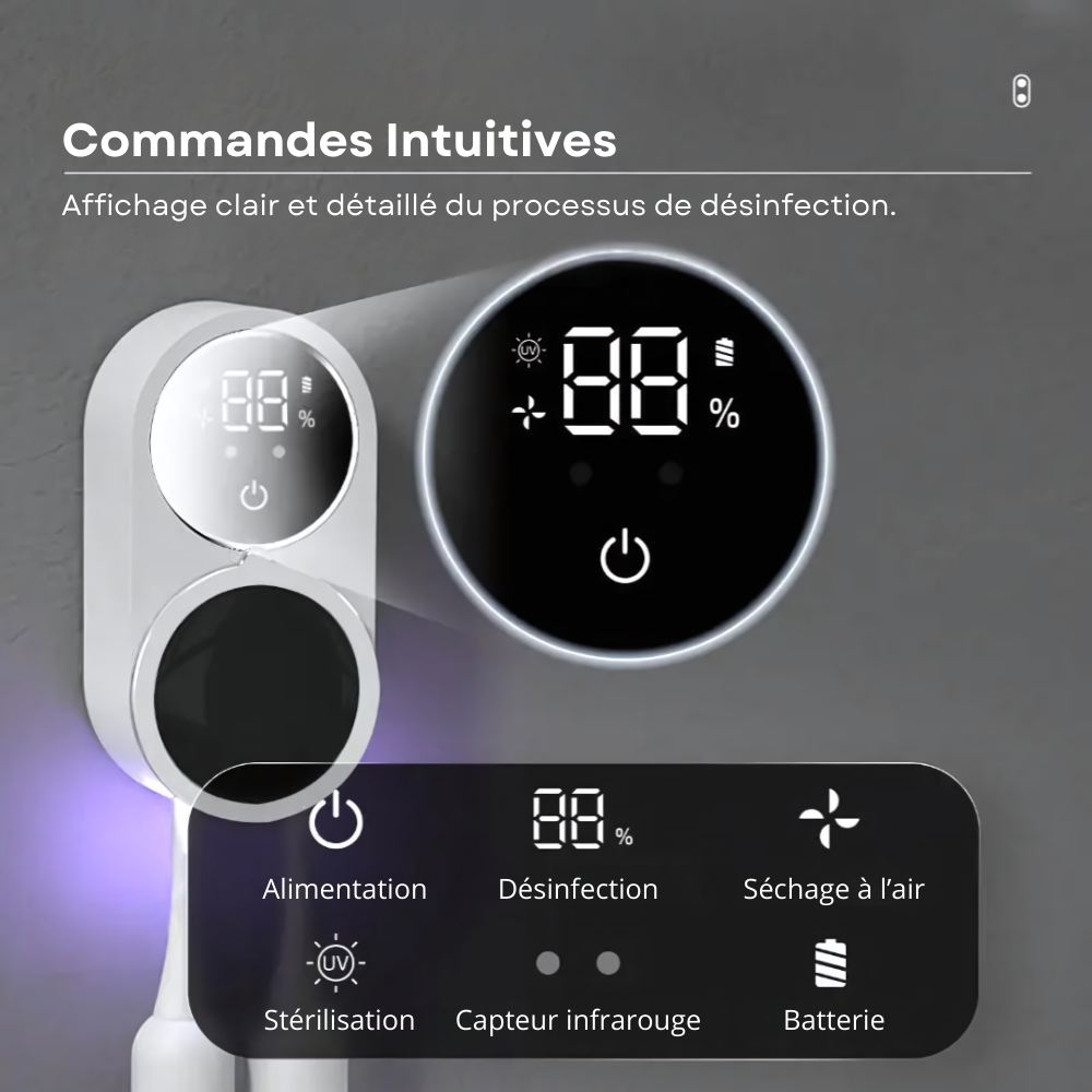 AuraBrush - Stérilisation UV-C