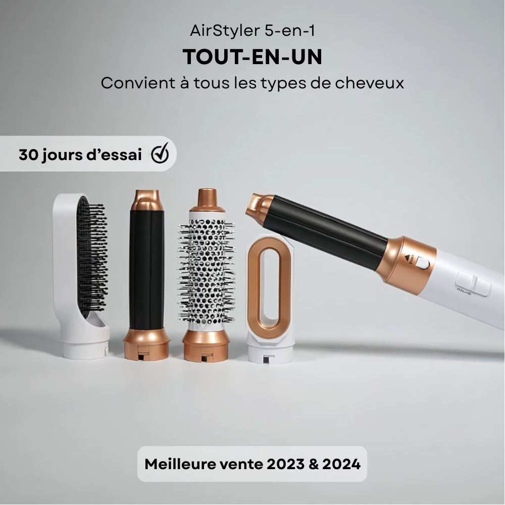 Curléa - AirStyler 5 en 1