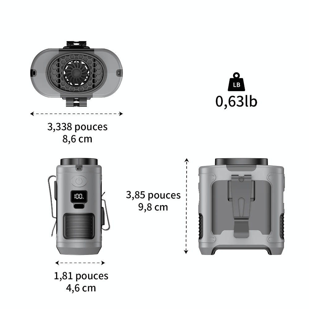 NomadX Pro - 3 en 1
